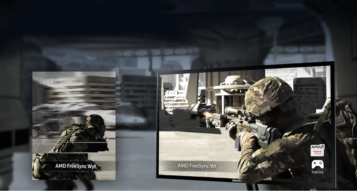 monitor Samsung S24F350FHUX - dla graczy